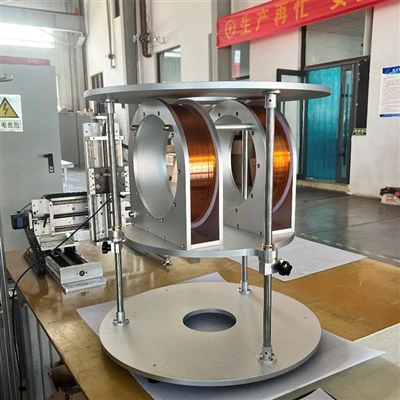 Custom 1 Axis Helmholtz Coil Performance Test Report